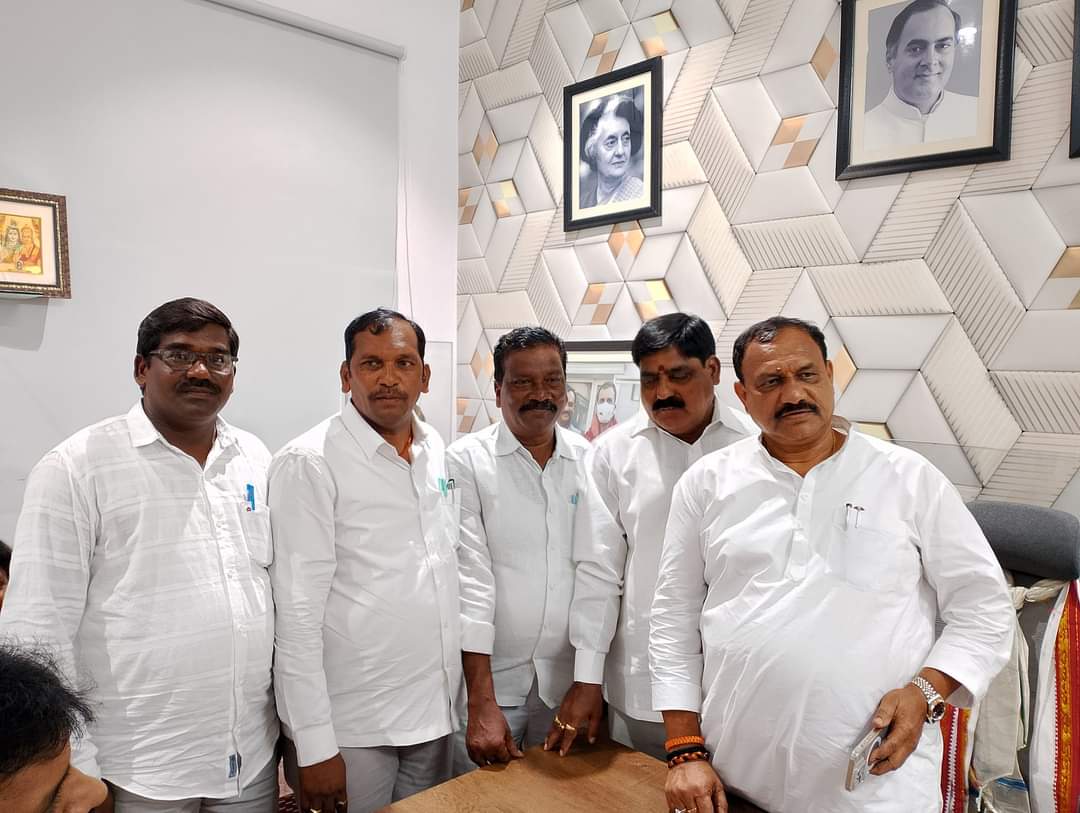 ఎమ్మెల్సీ మహేష్ కుమార్ గౌడ్ ను కలిసిన సొల్లు బాబు