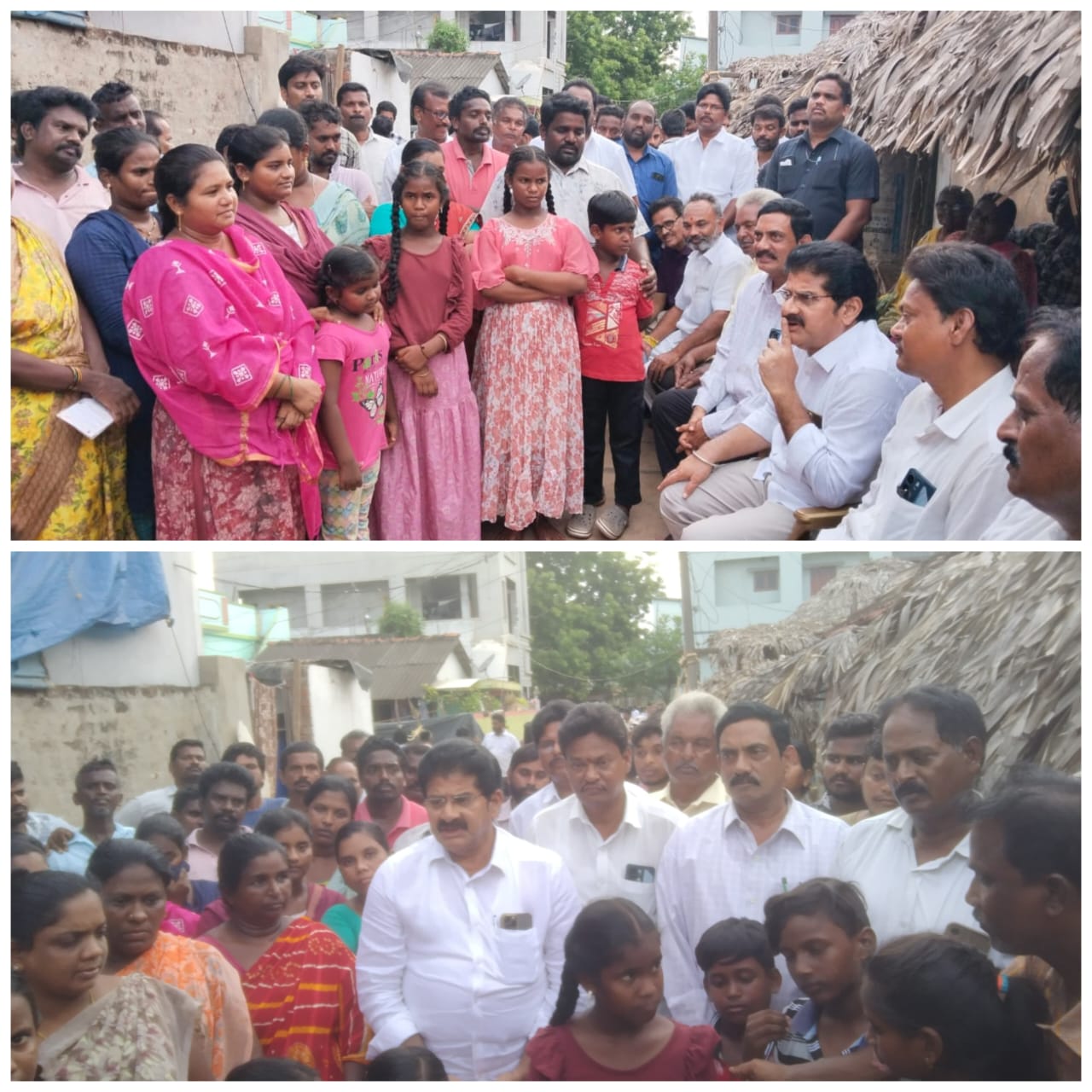 తల్లికి వందనం పథకం లబ్దిదారులతో అనపర్తి శాసనసభ్యులు ముఖాముఖి.