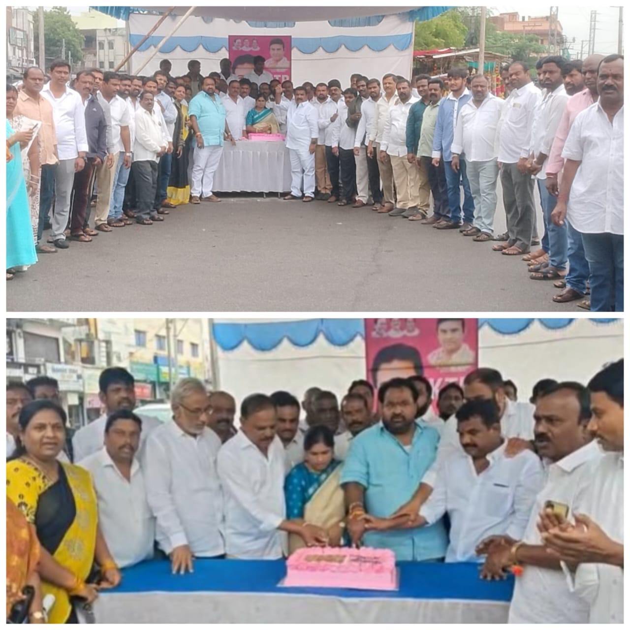 ఘనంగా కల్వకుంట్ల తారక రామారావు పుట్టినరోజుజరుపుకున్న టిఆర్ఎస్ నాయకులు కార్యకర్తలు*